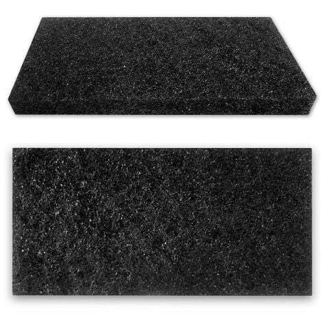 RAIMONDI tampone abrasivo ricambio frattazzo 120x250xH20 mm nero (227N) | Alta Abrasività