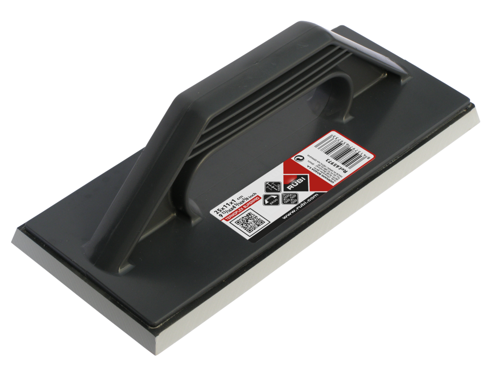 RUBI Spatole in gomma per fughe SUPERPRO manico plastica (65973)|Diverse Durezze per Finiture Perfette - Termoflex, Dura, Standard