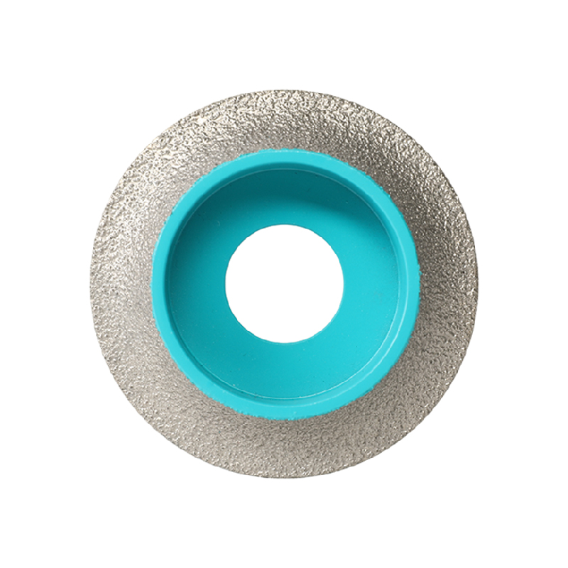 BIHUI Mola Semi-toro DIAM.75MM SPESS.15MM (DGV310) |Smussatura Rapida, Grana Media, Levigatura Piastrelle, Ceramica, Gres