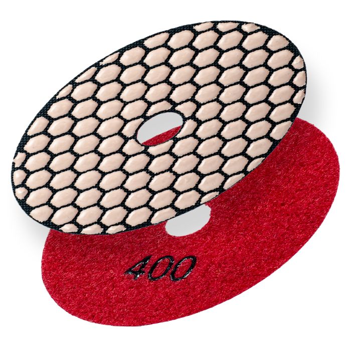 SENDI Disco flessibile diamantato Ø100 #400 | Lucidatura Finale per Superfici Impeccabili