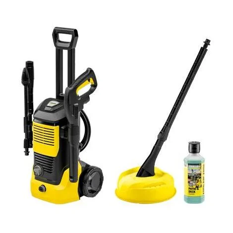 KARCHER Idropulitrice 1800W K4 Black.Home |Aspirazione Detergente, Acqua Fredda