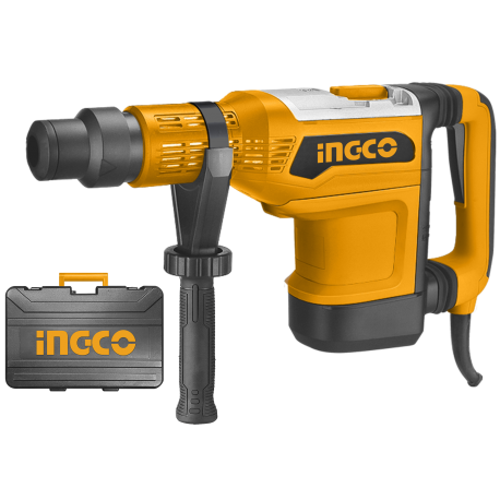 ING-CO Martello demolitore 1500w sds max potenza regolabile (RH1500528) | Demolizione professionale, potenza variabile.