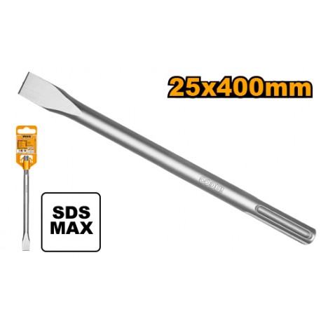 ING-CO Punta sds max 18x25x400 taglio (DBC0224001) |Demolizione Potente, Calcestruzzo, Muratura, Acciaio, Lunga Durata, Professionale