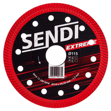 SENDI Disco diamantato sendi extreme | Taglio Rapido per Gres, Ceramica e Dekton