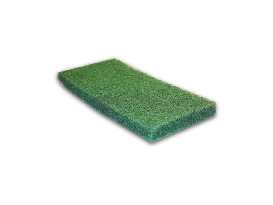 RAIMONDI Tampone abrasivo ricambio frattazzo 120x250xH20 mm verde (227V) |Alta Abrasività
