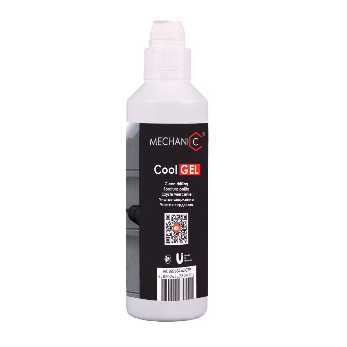 MECHANIC CoolGEL 250ML | Gel Refrigerante per Foratura Pulita di Gres Porcellanato e Ceramica