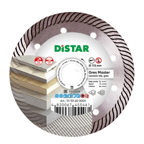 w480_f8ds21l9n_f31f240b DISTAR Disco diamantato 1A1R 115 Gres Master |Massima Velocità di Taglio per Gres Porcellanato Duro