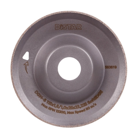 DISTAR Platorello diamantato Distar 115x22,225 SoftEDGE |Massima Velocità e Precisione nella Levigatura - immagine 5