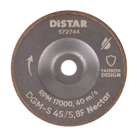 DISTAR Disco per sgrossatura ( jolly) per proxxon DGM-S 45/5,8F Nectar100|Massima Efficienza nella Levigatura del Gres Porcellanato - immagine 3