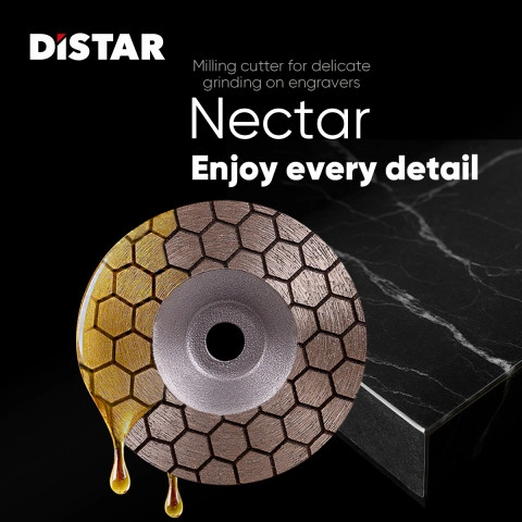 DISTAR Disco per sgrossatura ( jolly) per proxxon DGM-S 45/5,8F Nectar100|Massima Efficienza nella Levigatura del Gres Porcellanato - immagine 6