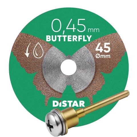 DISTAR Disco da taglio diamantato Distar 45x0,45x5,8H/3,2-3,0F Butterfly |Il Più Sottile al Mondo